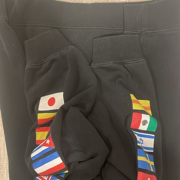 Huf Youth Flag Hoodie Size Xl - Picture 9 of 9